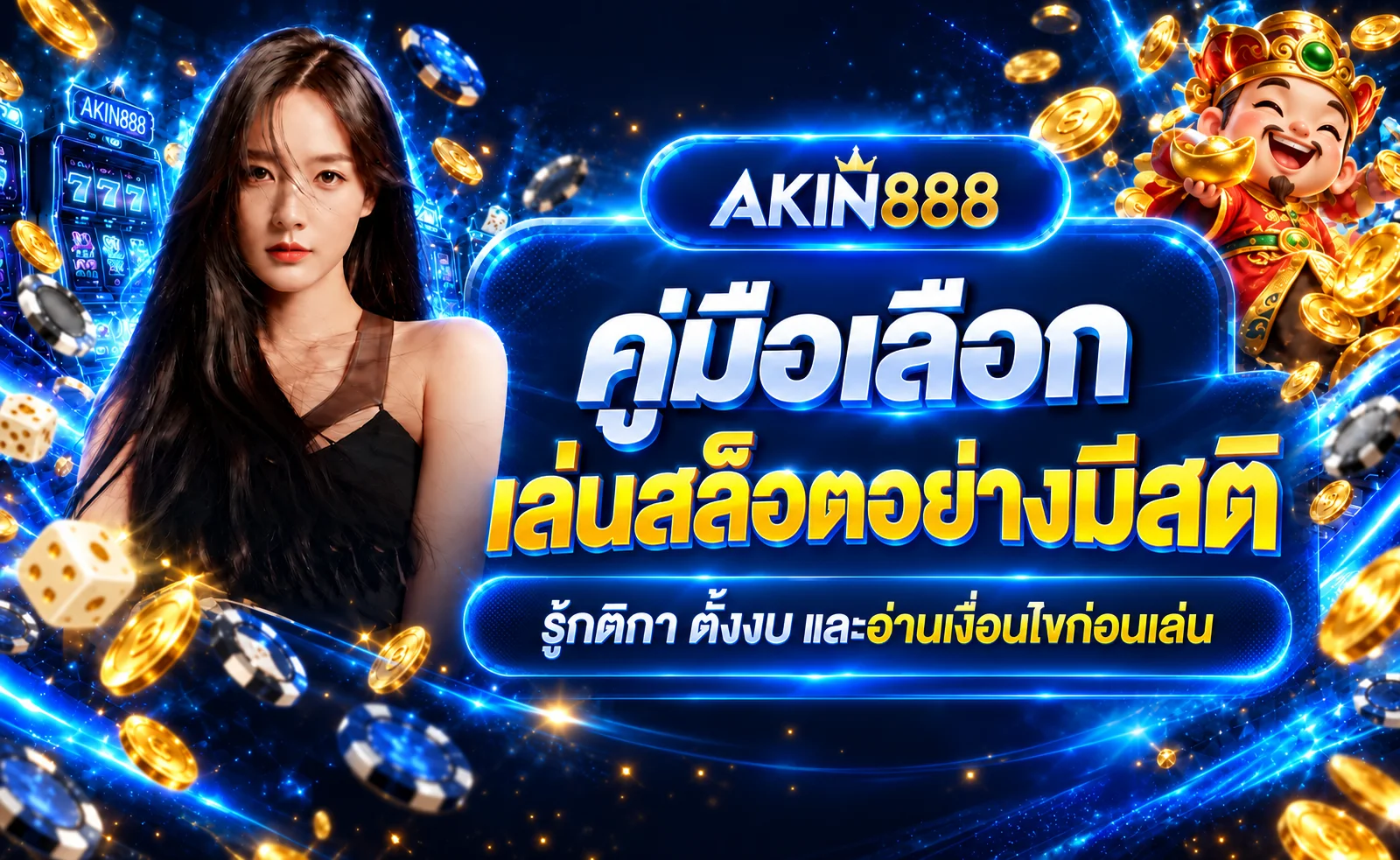 AKIN888 | คู่มือเล่นสล็อตอย่างมีสติสำหรับมือใหม่